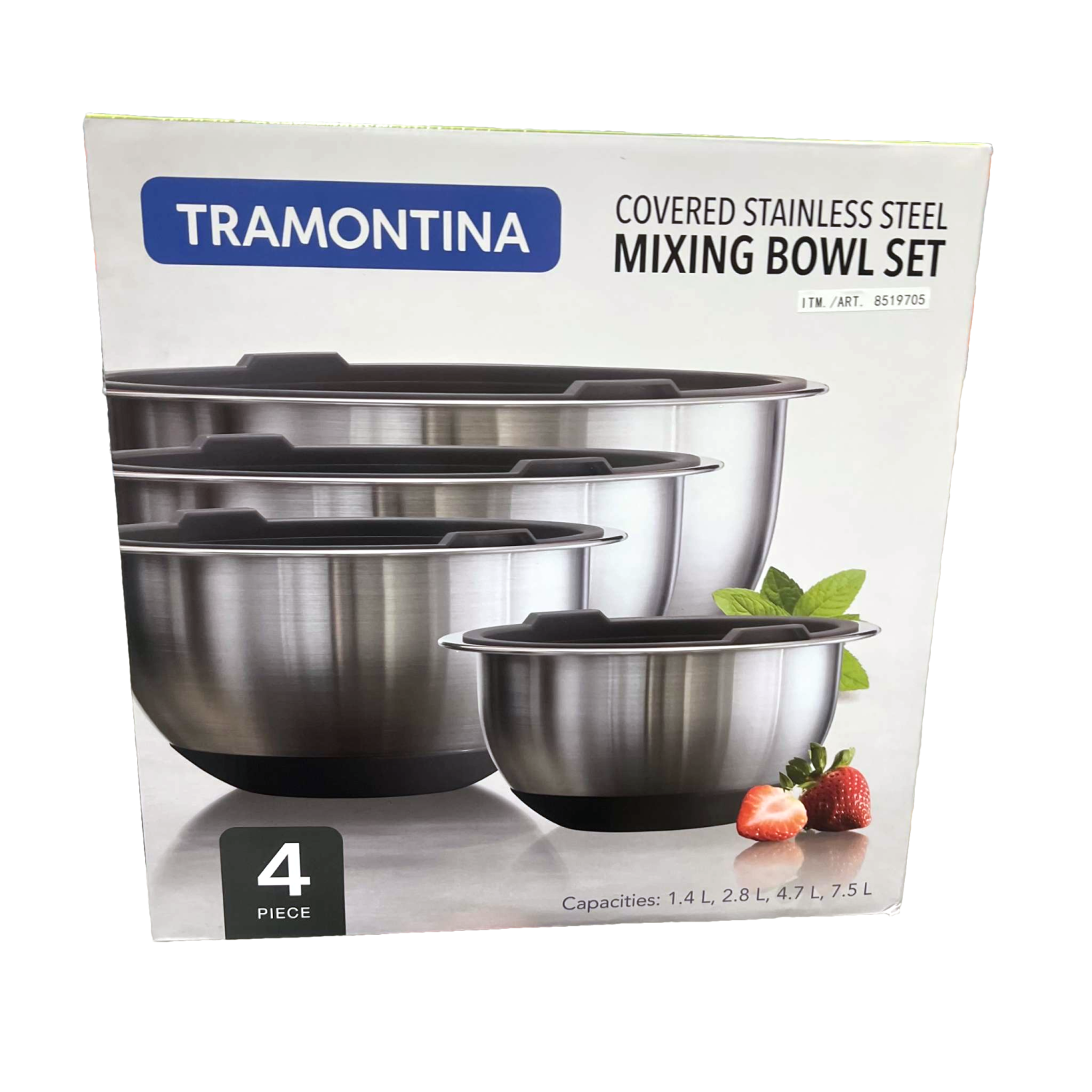TRAMONTINA зэвэрдэггүй ган холигч аяганы иж бүрдэл, 5-р зураг