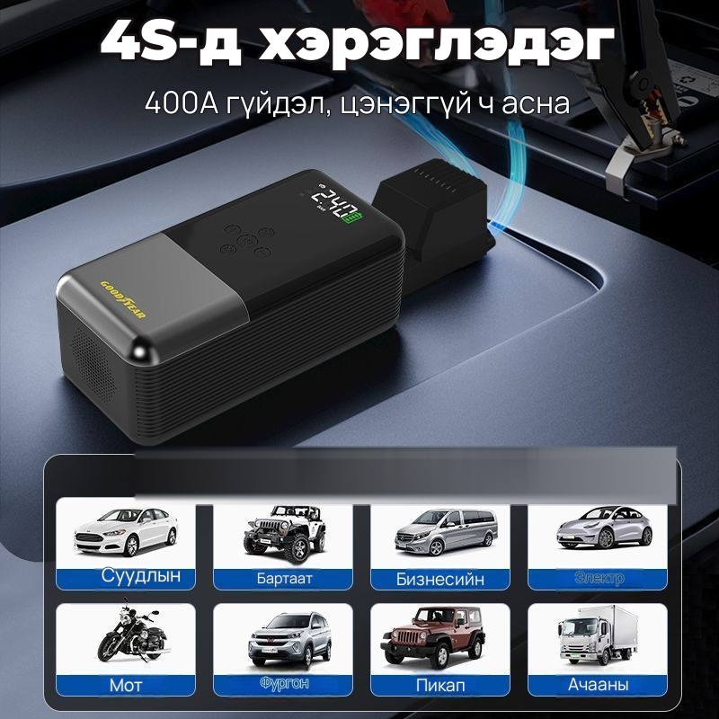 GOOD YEAR S3 машины асаагч, хийлэгч хос төхөөрөмж, 6-р зураг
