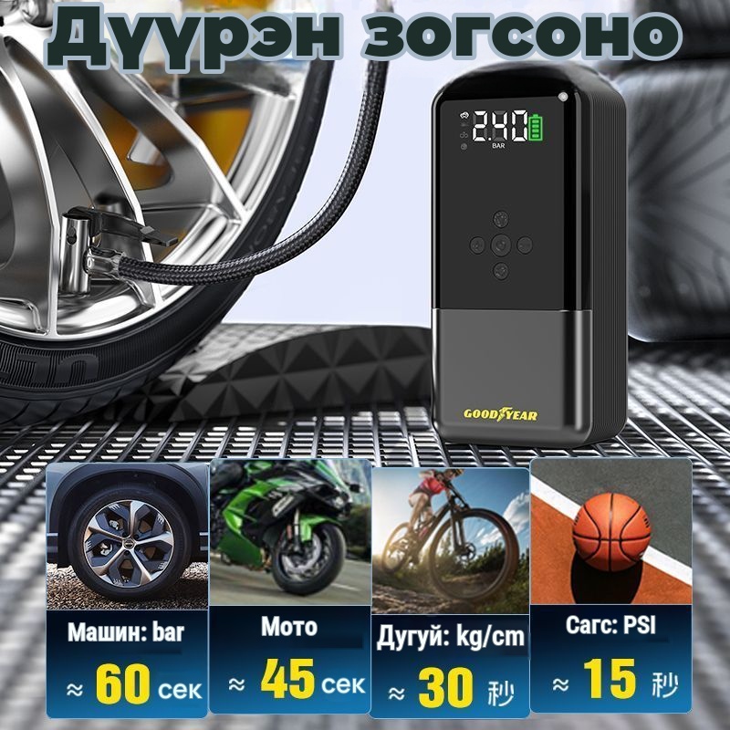 GOOD YEAR S3 машины асаагч, хийлэгч хос төхөөрөмж, 7-р зураг
